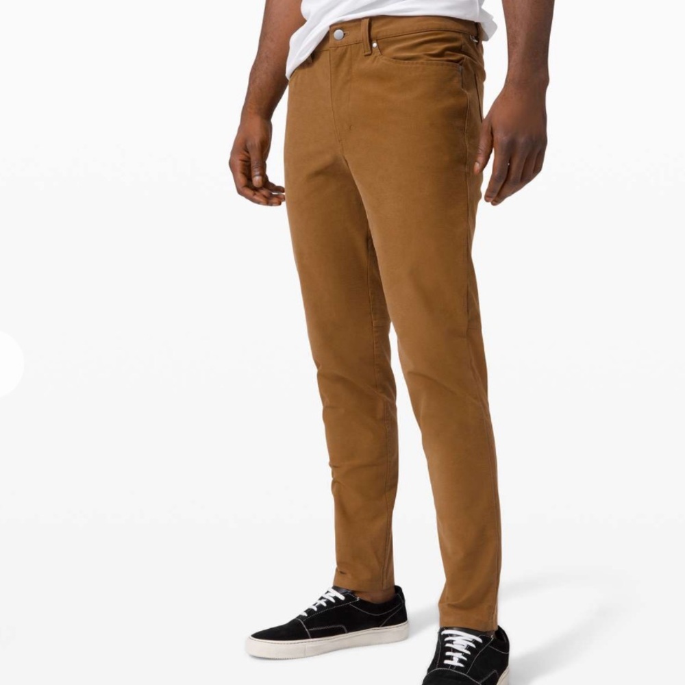 lululemon ABC Pant Slim *Utilitech Burnt Caramel
